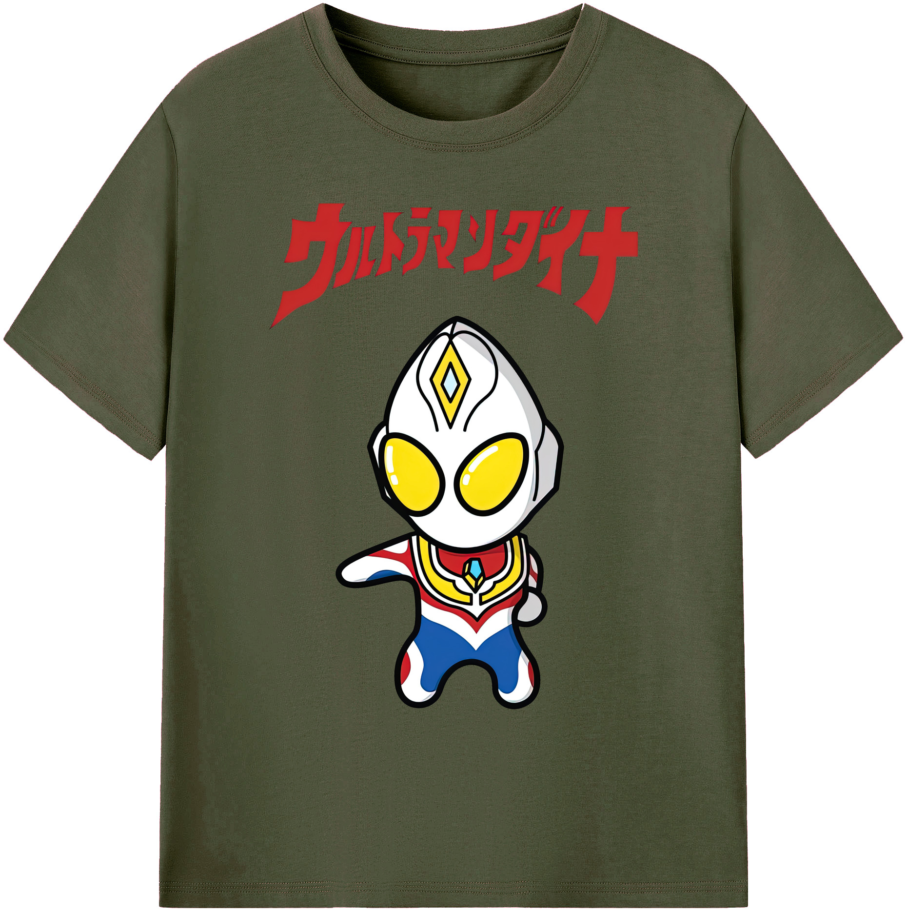 （画像用） ウルトラマン Ultraman 綿100％ メンズ半袖Tシャツ｜肌触りやわらか＆通気性